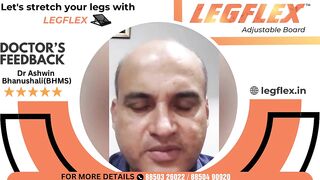 LEGFLEX | What Doctors say about the latest Leg Stretching Tool???