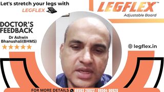 LEGFLEX | What Doctors say about the latest Leg Stretching Tool???