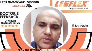 LEGFLEX | What Doctors say about the latest Leg Stretching Tool???