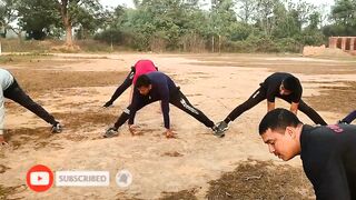 Tripura police PreparationAfter #Running#Exercise#Stretching #commando❤️sir@Defence Fitness & Update