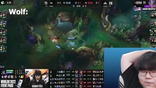 [Compilation] Casters and Streamers' reaction to Faker solokills Jensen | Worlds 2022 | T1 vs C9