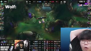 [Compilation] Casters and Streamers' reaction to Faker solokills Jensen | Worlds 2022 | T1 vs C9