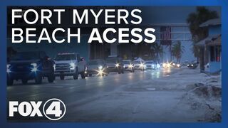 Fort Myers Beach Awkward Access Schedule is to Help With Recovery