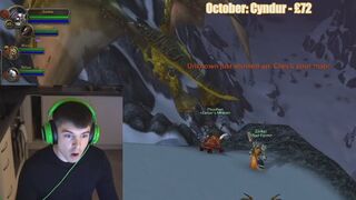 Time Lost Proto Drake Spawned on my LIVE-STREAM! WOTLK Classic (WARNING: LOUD REACTION!)