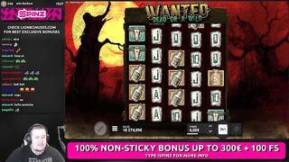 WANTED DEAD OR A WILD ★ INSANE DUEL BONUS ★ VIHISLOTS TWITCH STREAM