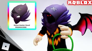 [GRATIS] COMO CONSEGUIR PROMOCODE RAVEN HUNTER HOOD - ROBLOX PRIME GAMING