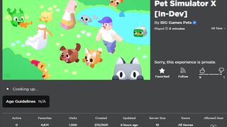 OMG! ???? *PET SIMULATOR X PLAYGROUND* IS HERE?! (NEW GAME)