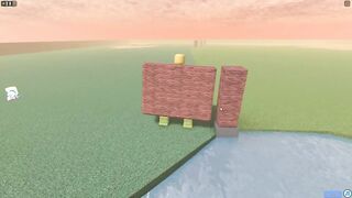 เมื่อผมเป็นกำแพงใน Roblox 1วัน!! (Be a Wall!)