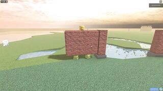 เมื่อผมเป็นกำแพงใน Roblox 1วัน!! (Be a Wall!)