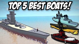 TOP 5 BEST SHIPS IN MILITARY TYCOON ROBLOX!