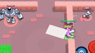 Mecha Mortis 1 hp in traning cave ????????|Brawl stars