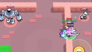 Mecha Mortis 1 hp in traning cave ????????|Brawl stars