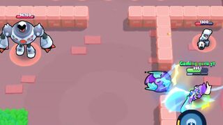 Mecha Mortis 1 hp in traning cave ????????|Brawl stars