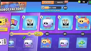 Brawl Stars (Dropped more than one brawler) Opening boxes 2022