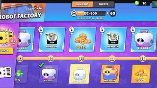 Brawl Stars (Dropped more than one brawler) Opening boxes 2022