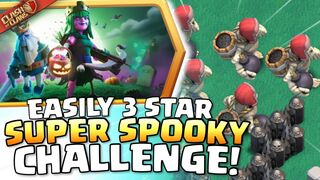 SUPER SPOOKY CHALLENGE brings back Royal Ghost and Giant Skeletons! Clash of Clans