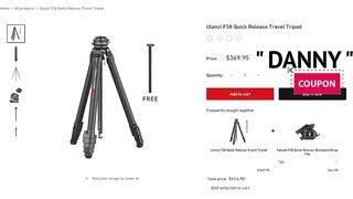 BEST Travel Tripod w/ QUICK RELEASE SYSTEM Strong & Lightweight