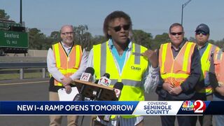 New I-4 ramp to ease travel for Florida drivers
