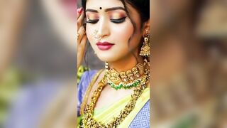 South Indian Models Nosering Look ||#bridalcloseup