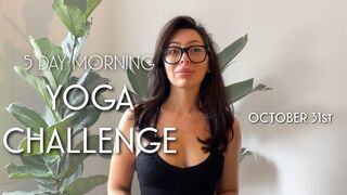 5 Day Feel Good Morning Yoga Challenge