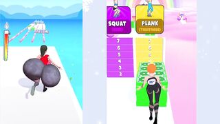 Twerk Race 3d vs Twerk Master- All Level NEW UPDATE Gameplay Walkthrough iOS,Android