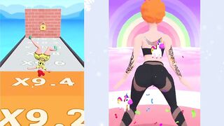 Twerk Race 3d vs Twerk Master- All Level NEW UPDATE Gameplay Walkthrough iOS,Android