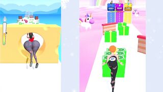 Twerk Race 3d vs Twerk Master- All Level NEW UPDATE Gameplay Walkthrough iOS,Android