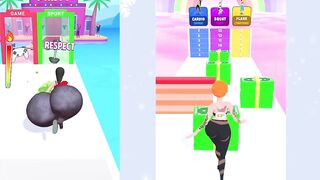 Twerk Race 3d vs Twerk Master- All Level NEW UPDATE Gameplay Walkthrough iOS,Android