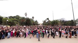 박진영 (J.Y. Park) "Groove Back" Dance Challenge in São Paulo, Brazil