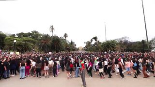 박진영 (J.Y. Park) "Groove Back" Dance Challenge in São Paulo, Brazil