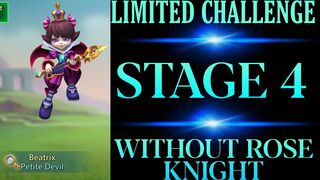 Lords mobile Limited Challenge trick vs trick stage 4 | Petite Devil stage 4 | Beatrix Stage 4