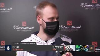 Team Liquid Boxi "I FEEL BAD" interview after OG games TI11 The International 2022