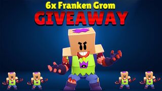 BRAWL STARS FRANKEN GROM SKIN GIVEAWAY