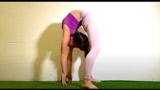 Yoga Flexibility. Oversplit with Yoga. Stretching time. Gymnastics. Contortion workout