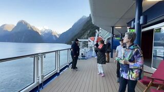 CELEBRITY ECLIPSE: Beautiful views of Milford Sound, New Zealand