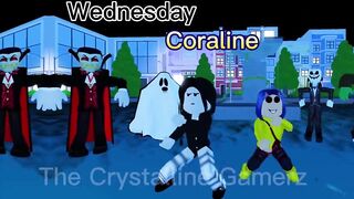 HALLOWEEN CHARACTERS DID THIS TREND | Roblox Trend