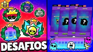 NUEVO TUTORIAL | 5 NUEVOS DESAFIOS | RECOMPENSAS DE COMPENSACION Y MAS.. SNEAK PEEK BRAWL STARS