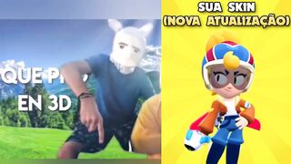 QUE PRO - SUA SKIN DA NOVA ATUALIZAÇÃO DO BRAWL STARS!!