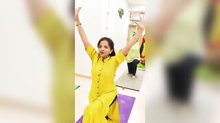 Yoga Dance on the occassion of Diwali #shorts