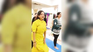 Yoga Dance on the occassion of Diwali #shorts