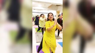 Yoga Dance on the occassion of Diwali #shorts