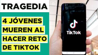 Cuatro adolescentes murieron al realizar un reto de TikTok