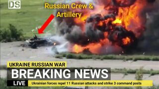 Ukraine War footage: Ukrainian Soldier Destroy Russia Artillery "Compilation War On Oct 26"