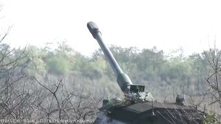 Ukraine War footage: Ukrainian Soldier Destroy Russia Artillery "Compilation War On Oct 26"