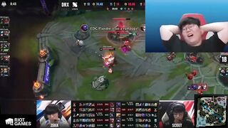 [Compilation] Casters & Streamers' reactions to Deft's 1HP backdoor | DRX vs EDG | Worlds 2022