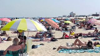 Barcelona beach walk ????????beach Bogatell