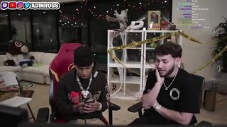 NLE Choppa PRESSES Adin Ross on Stream