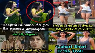 Latest Telugu Comedy Trolls ॥ Deepthi Sunaina Latest Speech Troll ॥ Instagram Funny Clips Troll