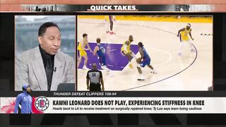 Kawhi Leonard is a PRO AT MISSING GAMES ???? - Stephen A. | First Take