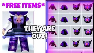 NEW FREE KUROMI ITEMS ARE HERE! *OMG* New Roblox Items 2022! *How To Get Free Roblox Items* Roblox!